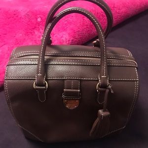 Lauren Ralph Lauren Large Bevington Barrel Satchel